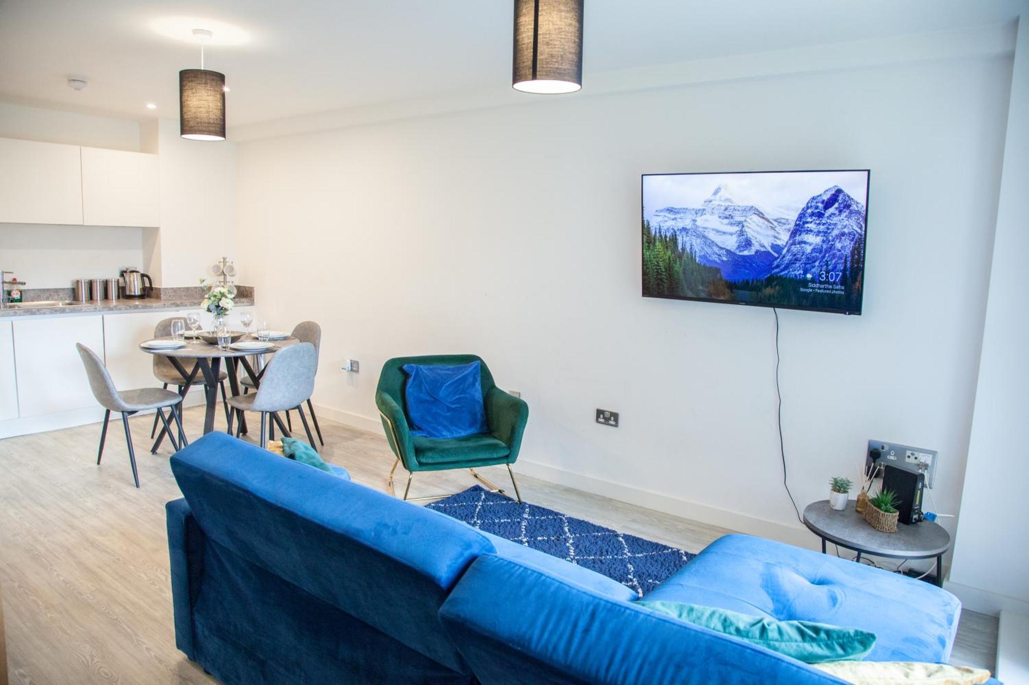 Luxury Lavish City Duplex Apartment Манчестър Екстериор снимка